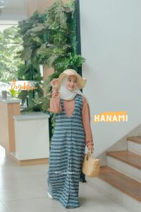 Gamis Overall Anak Perempuan Remaja Orisabilaqu Baju Muslim Anak Perempuan Remaja Tanggung Hanami Overall Set Baju Anak Cewek Model Korea