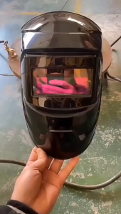 Auto Darkening Welding Helmet Solar Powered Arc Mask Adjustable Protection Eye Shield Topi Kimpal