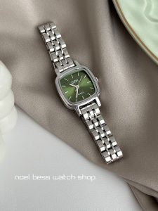 iChumu Square Watch for Women Steel Band Student Fashion Minimalist Design Quartz Movement Alloy Case Mineral Glass Mirror