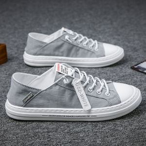 AMIRAA Sneakers Pria Retro SD WHITE Sportstyle Kasual Slip On Sport Import