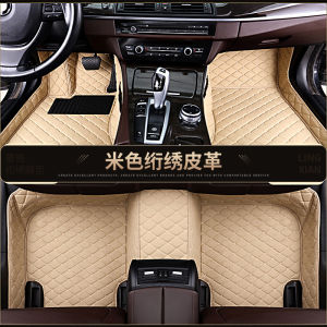 Fully Enclosed Car Foot Mat for Porsche Cayman Macan Panamera Panamera