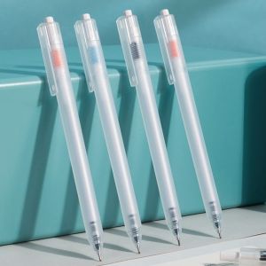 Deli Retractable Gel Pen / Pulpen Cetek 0.38 mm Isi 1 pcs A115-Black