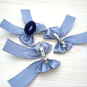 **โบว์เบิ้ล**โบว์นักเรียน กิ๊บติดผม(แผงละ6ชิ้น) ยางมัดผมนักเรียน สวยน่ารัก ผ้าดี มีหลายสี ตัวเลือก3แบบ ยาง กิ๊บหนีบ กิ๊บสปริง