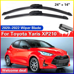 2x For Toyota Yaris XP210 2022 2021 2020 Accessories Car Front Wiper Blades Windshield Windscreen Window Brushes 24"+14"