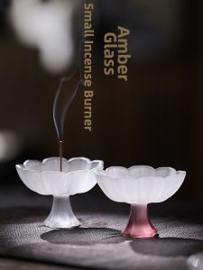 Decorative Glass Incense Burner