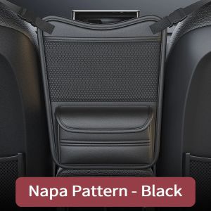 Multifunctional Storage Pocket Between Car Seat Car Net Pocket Handbag Holder Portable Car Organizer