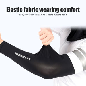 1 Pair UV Sun Protection Cooling Arm Sleeves for Men & Women - UPF 50 Sports Compression Cooling Athletic Sports Sleeves
