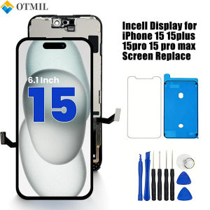 Incell Display for iPhone 15 15plus LCD Screen Screen for iPhone 15pro 15 Pro Max Touch Digitizer Assembly Repair Kit with tools
