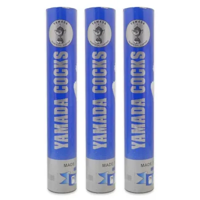 ( ISI 12 PCS ) BADMINTON/BULUTANGKIS SHUTTLECOCK/KOK YAMADA BIRU
