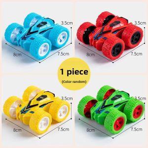 Double-sided Rolling Inertial 4WD Off-road RC Car Toy