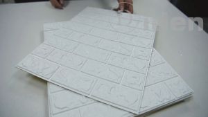 Bricks Wallpaper Self Adhesive Waterproof Foam 3D Wallpaper Sticker For Room Decor 35*38CM