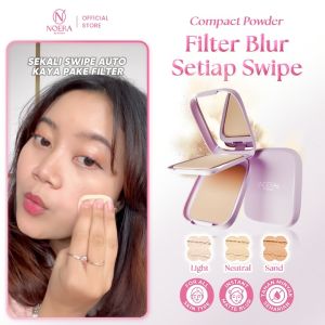 Noera Paket Basic Makeup | Compact Powder + Reisha Glow Tinted Sunscreen SPF 30 PA+++ Improved Formula