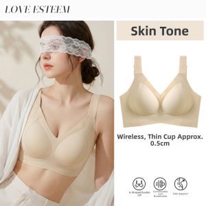 LOVE ESTEEM | Supportive Uplifting Full Figure Bra Lift Underwire Free Anti-sagging Minimizer