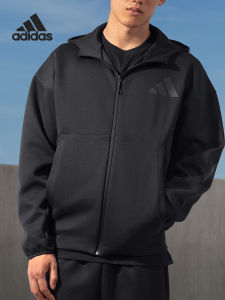 Adidas | Mens Knit Hooded Outdoor Jacket