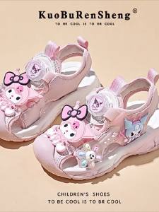 KUOBURENSHENG | Anti-Slip Breathable Soft Sole Princess Style Sandals
