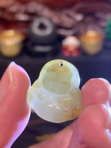 burma jadeite laughing buddha pendant💯天然翡翠玉笑佛吊坠 编号A01-A04 一个只需RM43