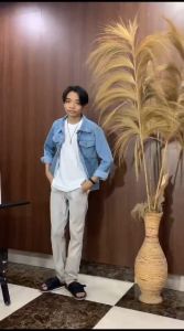 JAKET JEANS SANDWASH || CLASIC DENIM PRIA DAN WANITA