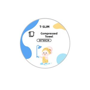 TSLIM | Compressed Large Size Thick Travel Towel
