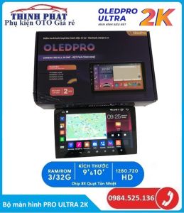 [Hỗ trợ lắp đặt tại HN] Màn Hình Android Ô Tô PRO Ultra 2k thế hệ mớichất lượng siêu nét phá vỡ mọi giới hạn màn hình camera sắc nét Ram3/32GB tích hợp phần mền chỉ đường cảnh báo tốc độ navitelvietmap2 ra lệnh giọng nó