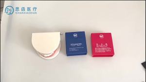 PIORPOY 300 Cái Giấy Khớp Nối Nha Khoa Dải Chỉnh Nha Dụng Cụ Chăm Sóc Làm Trắng Răng 55x18m Giấy Cắn Hai Mặt