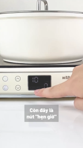 Bếp từ đơn HAATZ công suất 2100w nhỏ gọn thời trang