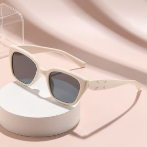 Cat Eye Sunglasses High-end UV Resistant Sunglasses Internet Celebrities Natural Looking Retro Sunscreen Sunglasses 9673