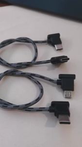 1PC 30cm Extended Data Cable Type-C Adapter Wire Connector Mobile Phone Tablet Data Line For DJI Mavic 3 Ari 2 2S Mini 2 Drone