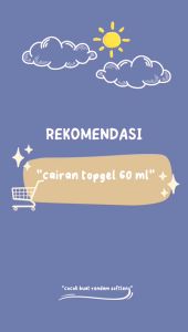 CAIRAN PEMBERSIH SOFTLENS TOPGEL 60 ML