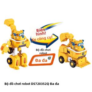 AULDEY | Bộ Đồ Chơi Robot Biến Hình Q-Style Siêu Anh Hùng Máy Bay Cứu Hỏa