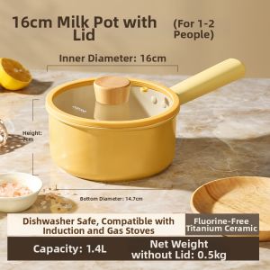 CAROTE | Titanium Ceramic Non-stick Infant Feeding Pot