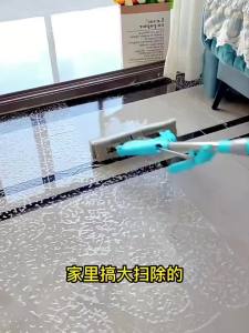 360° Rotation Flat Mop Free-Hand Washing Lazy Mop Floor Cleaning Microfiber Squeeze Mop Floor Clean Automatic Dehydration