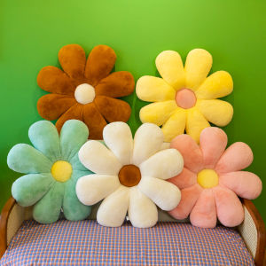 Floral Cushion Assorted Seat Pads Sofa Chair Stool Windowledge Sunflower Soft Plush Country Style Home Fabric Seat Cushions