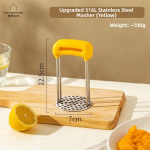 MODERN SWEETHOME | Baby Food Masher 316L Stainless Steel