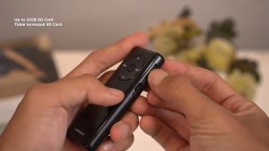 NO LIMIT TaffSTUDIO MP3 Player Mini Pemutaran Musik Walkman Kartu SD Portable Headset USB 80mAh