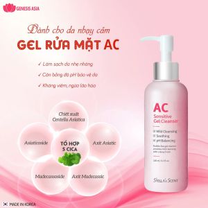 Sữa rửa mặt AC Stellas Scent Hàn Quốc 80ml giảm mụn đầu đen và bóng dầu trên da