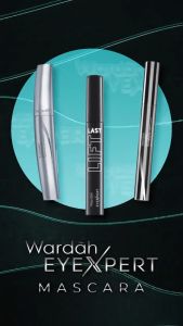 Wardah EyeXpert The Volume Expert Mascara - Maskara Waterproof dengan Argan Oil yang Melentikkan dan Extra Menebalkan - Tahan Lama