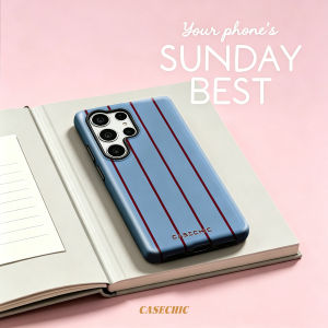 Potdemiel | Sky Ripple Case for Samsung Galaxy S26 S25 S24 S23 Ultra Drop Resistant Glossy Dual-Layer Cover CaseChic