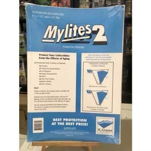 Magazine Size Comic Mylar Bag 2mil