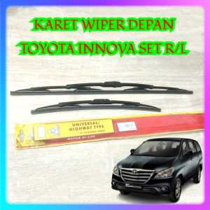 KARET WIPER / WIPER BLADE DEPAN TOYOTA INNOVA SEPASANG KANAN DAN KIRI
