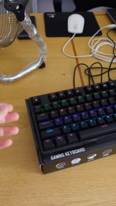 Bàn Phím Cơ Gaming RAIKU L3000 Blue Switch LED RGB Dành Cho Game Thủ- - Hàng Chính Hãng 100% Full Box