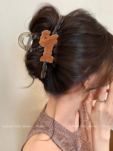 กิ๊บติดผมรูปสุนัขสีกลั่น เครื่องประดับผมสไตล์เกาหลีขนาดใหญ่ กิ๊บติดผมรูปสัตว์น่ารักสำหรับผู้หญิงและเด็ก