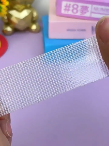 กาวสองหน้า เทปกริดสองด้าน ยาว 5 เมตร เทปตาข่ายโปร่งแสง กันน้ำ เหนียวแน่น ทนทาน ไม่ขาดง่าย เทปติดพรม ไม่ทิ้งคราบกาว CH