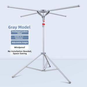 Easy-to-Install Indoor Clothes Drying Rack