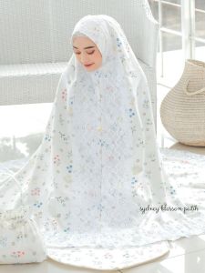 Dalanova Mukena Maxmara Silk Premium Sidney Blossom Ciput Free Sajadah