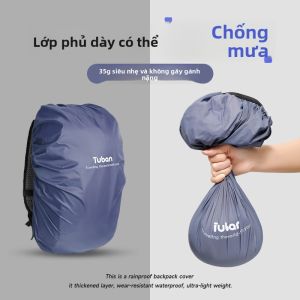 MONLEYTA | Vỏ chống nước cho ba lô leo núi đeo hai vai Vỏ bảo vệ hoàn toàn cho ba lô đi bộ đường dài leo núi ngoài trời chống bụi và bùn