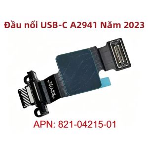 Cổng Sạc USB-C 821-04215-01 Cho MacBook Air Retina 15" M2 A2941 Loại C Mới Linh Kiện Sửa Chữa Laptop