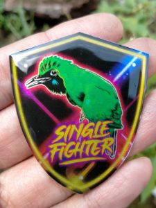 EMBLEM SANGKAR BURUNG CUCAK HIJAU