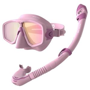 WATERTIME | Adult Anti-fog Anti-choke Diving Mask Set