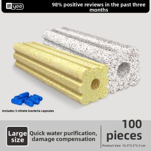 Yee | Nitrifying Bacteria Culture Filter Material Ceramic Rings Quartz Balls