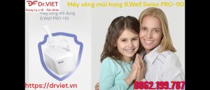 Máy xông mũi họng B.Well Swiss PRO-110